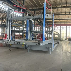 Heavy Duty Vehicle Transport 3 Axle Hydraulic Car Carrier Trailer 3 Axles Transport 6 Cars 8 Cars Auto Carrier Trailer