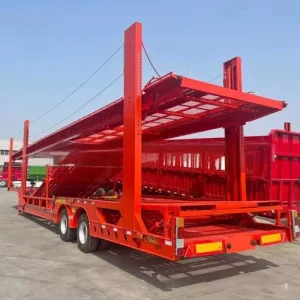 Heavy duty 2 axle Automobile Transport Semi trailer