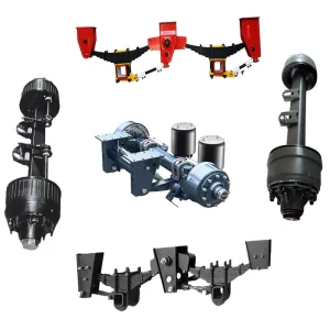 Heavy-duty Trailer Parts with Lifting Airbags Air Suspension and Various Trailer Accessories