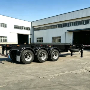 Heavy-duty Transport Steel Skeleton Semi-trailer 12R22.5 Direct Sales From the Manufacturer at Low Price 40ft Trailer