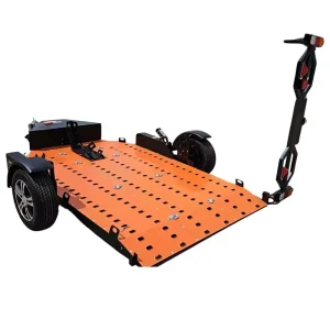 High Load Capacity Long Lasting Durability Motorcycle Loading Trailer Hydraulic Drop Deck Trailer