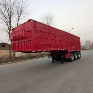 High Performance Customized Box Semi Trailer Van Semi Trailer Enclosed Cargo Semi Trailer