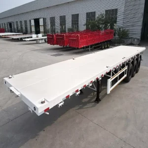 High Performance Flatbed Trailers for Construction Equipment Cargo & Utility Trailers