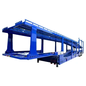 High Quality 21 Meter 3 Axle Steel 8 Vehicle Transport Car Carrier Semi Trailer Payload for Car Carrier Semi Trailer