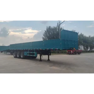 High Quality 3 Axles 100 Ton Side Wall Semi Trailer 40 Feet Sidewall Semi Trailer Truck Trailers for Sale