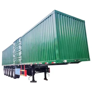 High Quality 700kg Enclosed Semi Trailer with Fence Customized Size Car Utility Wall Cargo