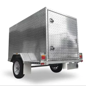 High Quality 750Kg 6*4 Enclosed Camping Trailer for Car Trailers