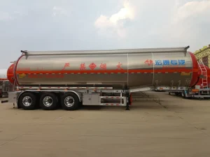 High Quality Aluminum Alloy 49m³ Tanker Trailer