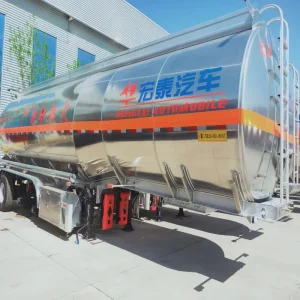 High Quality Aluminum Tank Semi Trailer on Promotion