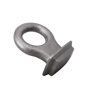 High Quality OEM Forged Steel Trailer Traction Spare Part with Galvanized Surface and 10t Capacity