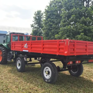 High Quality Small Agricultural Trailers Trailer Fram Tractor 2 Ton 3 Ton 5ton 6ton 8 Ton Dump Trailer