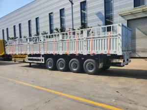 High Strength Light Weight Cargo Stake Fence Trailer