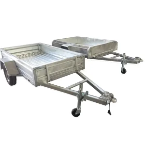 Hot Dip Galvanized Car Box Cage Utility Trailer