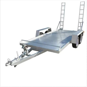 Hot Dip Galvanized Hauler Trailer Flatbed Floor Car Trailers Heavy Duty