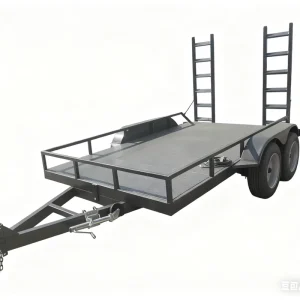 Hot Dip Galvanized Hauler Trailer Flatbed Floor Heavy Duty Car Trailers Prices Small Car Trailers