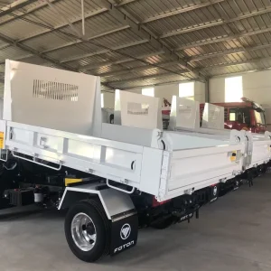 Hot Dipped Galvanized Box Trailer Tipper Rack Farm Utility Small Car Trailer Truck Box Made Steel