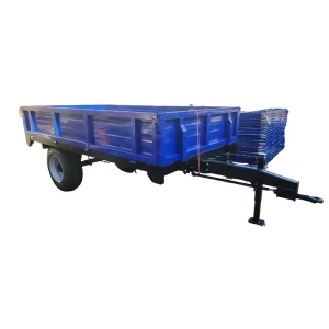 Hot Dipping Galvanized Heavy Duty 12×7 Farm Cultivator Agricultural Trailers with Dump Function and 1 Year Warranty