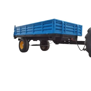 Hot Selling European Agricultural Farm Trailers 3 Ton 4 Ton 5 Ton Single Axle Tractor Towing Trailers