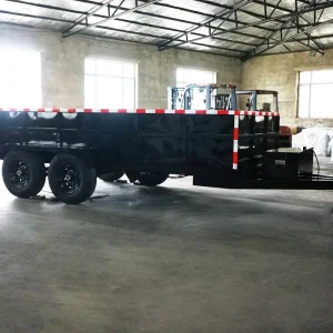 In Stock Agricultural Heavy Duty Dump Hydraulic Farm Trailer with Ramp