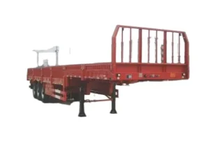 JHYT 60T 80t Low Rise Trailer Transport Heavy Machinery Truck Semi Trailer for Heavy Machinery Logistics