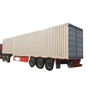Large Capacity Cargo Trailer Box Utility Trailer with Original Manufacturer