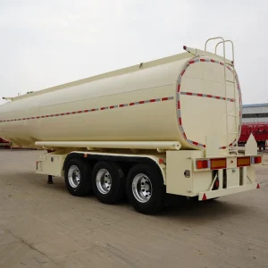 Large Capacity Steel Fuel Tank Semi Trailer Static Ground Wire Emergency Cut Off Valve for Hazardous Liquid