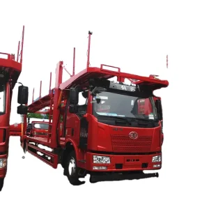 Left Hand Drive or Right Hand Drive 4×2 2 Axles Vehicle Transport 5 Seats Truck Car Carrier Truck Trailer Semi-trailer