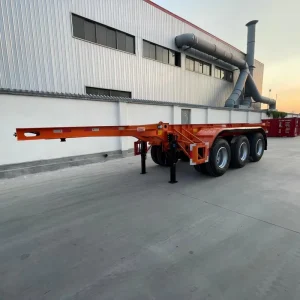 Light Weight 20ft Skeleton Semi Trailer Container Semi Trailer