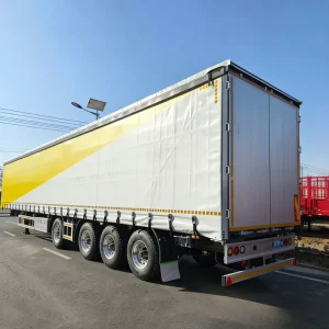 Light Weight High Strengthside Semi Trailer Cargo Trailer Curtain Trailer