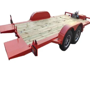 Lightweight ATV Trailer with Car Lift Tilt Top Mobile Car Trailer