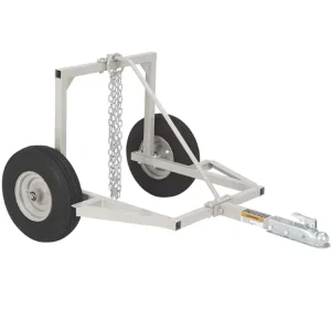 Lightweight Two Wheel ATV Log Trailer With Steel Locking Chain