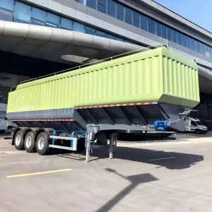 Long Service Life Animal Feed Trailer Livestock Bulk Feed Tanker Trailer