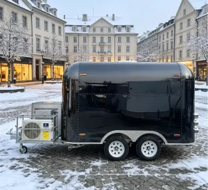 Long Service Life DOT FMVSS Certified Stainless Steel Mobile Beer Bar Commercial Catering Food Trucks Fast Food Trailer