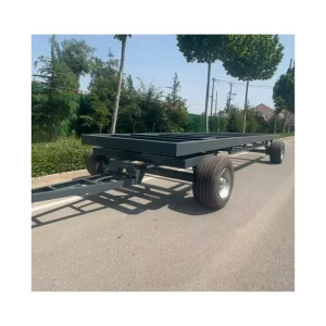 Low Bed Car Trailer Flat Bed Utility Trailer Heavy Equipment Trailers