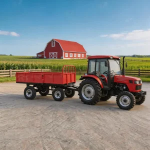 Low Fuel Consumption Agricultural Tractor Farm Trailer Europe Farm Trailer