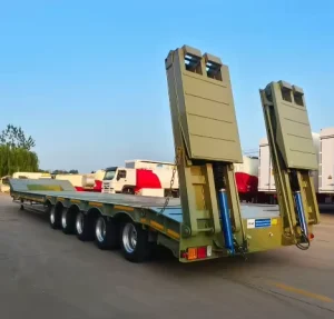 Lowbed Semi Trailer Customized From Chinese Suppliers China Factory Price Lowbed Semi Trailer