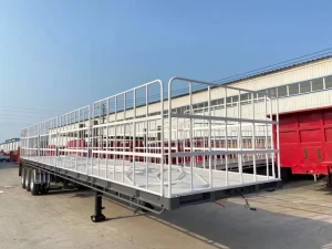 Lowboy Special Vehicle Low Bed Trailer