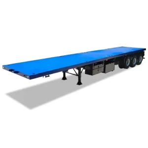 Luckin 3 Axle 30 80 Ton Flatbed Utility Trailers Truck