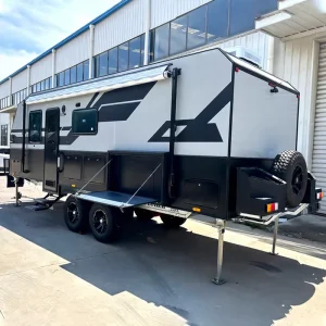 Luxury Explorer 23Ft Family 4 Berth Off Road Caravan Travel Trailer Camper Van Off Road Trailer