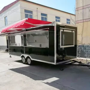 Luxury Food Trailer Truck Street Food Trucks Fully Equipped Food Truck