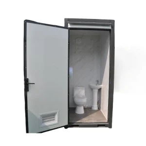 Luxury Modern Portable Toilet Trailer For Outdoor Use Made From Steel Sandwich Panel Mobile WC Public Restroom For Sale