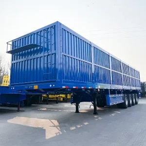 Made in China 60 Tons 14 meter Box Semi Trailer