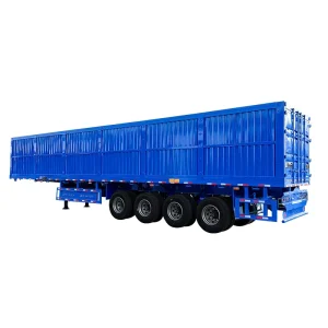 Made in China High Quality 100 Tons 13 meter Box Semi trailer