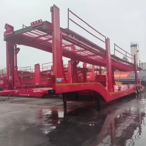 Manufacturer Direct Supply Car Carrier Semi Trailer for 8-10 Cars Auto Hauler Trailer with 100% Shipment Inspection