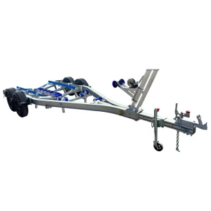 Manufacturer Supply Aluminum Boat Trailer 5.8m Boat Trailer Marine Trailer With Tandem Axle