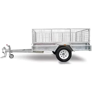 Manufacturer’s Custom Foldable Mini Lightweight Waterproof High Intensity Car Tool Trailer 6*4ft Single Alex