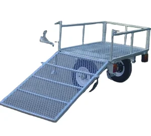 Manufacturers Supply Galvanized Steel Small and Mini Scooter Trailer CT0009
