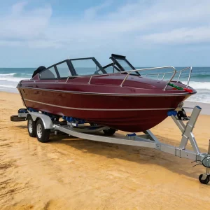 Marine Boat Trailer Hot Dip Galvanized Boat Watercraft Trailer Small Boat Trailer
