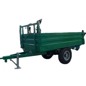 Mini Single Axle Dump Trailer 2-3 Tons for Agriculture Use & Farm Operations with 2-Wheel Design