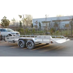 Mini Utility Trailer Car UTV Carrier Full Aluminum Trailer with 700kg 10tons Payload
